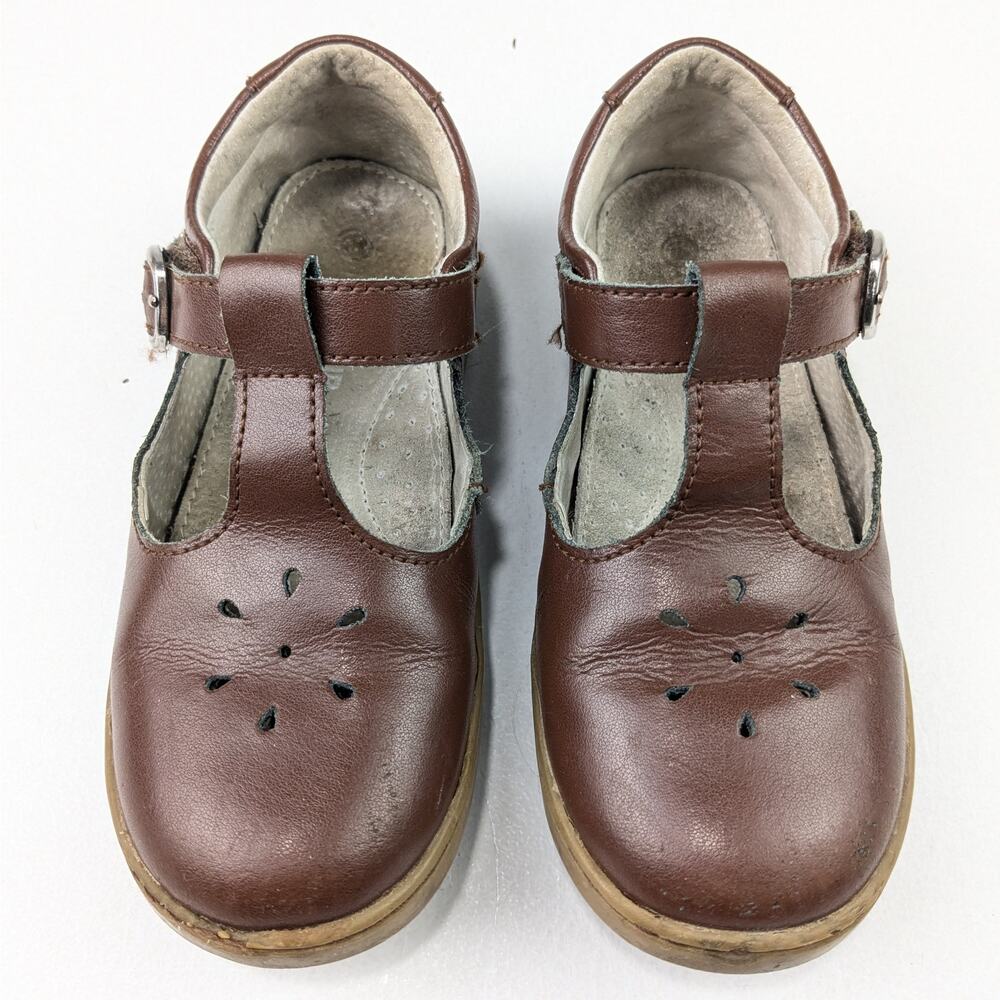 L'Amour Brown Mary Jane Shoes